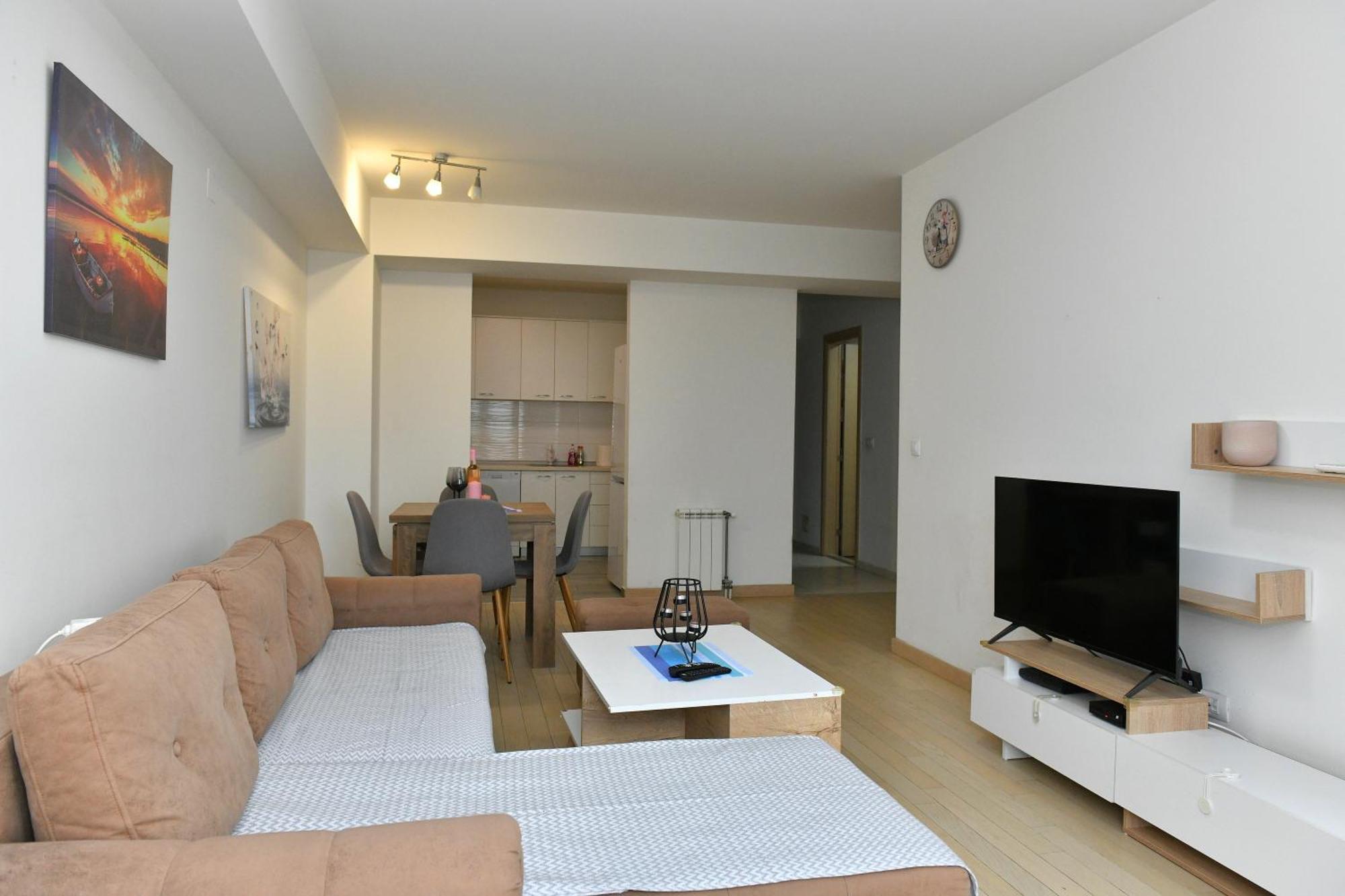 Skopje Starlight Apartments - Flatiron Kültér fotó